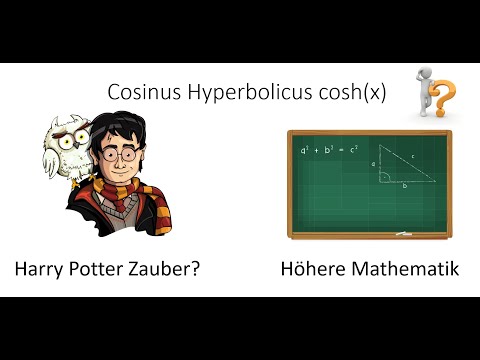 Cosinus Hyperbolicus cosh(x) Was ist das ????? (Höhere Mathematik 1 und 2 ) Hyperbolische Funktionen