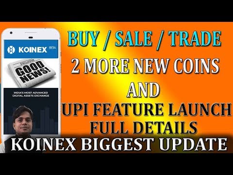 Koinex latest update 2018 |  New Coins & New Payment system launched Koinex Users के लिए खुशखबरी Video