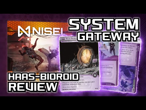Netrunner Review: System Gateway - Haas-Bioroid Cards