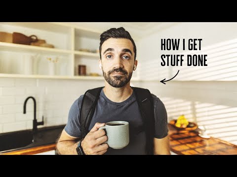 A productive day in the life of a new dad