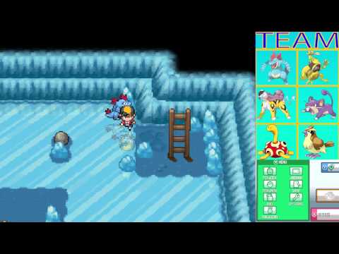 Let's Play Pokemon Soul Silver Episode 31, Ice path
