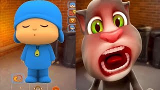 Baby Learn Colors with Talking Pocoyo Tom Dog - Colours Animation Education Cartoons For Kid
