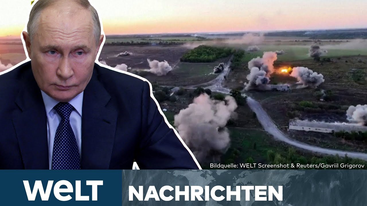 KURSK-OFFENSIVE: Putins Truppen völlig überfordert – Ukrainer weiten ihre Angriffe aus | STREAM