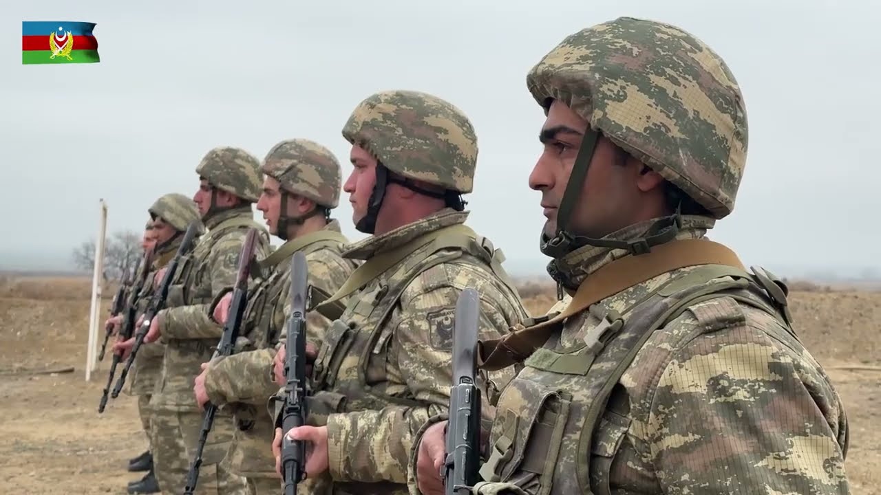 Hərbi vəzifəlilərin təlim toplanışları davam edir VİDEO