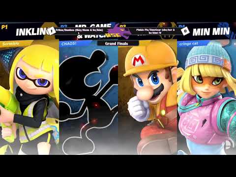 PinkiePie/Timegear (GnW/MinMin) vs Fritos/Duubos (Mario/Inkling) Masquerade 3 Grand Finals