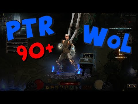 Diablo 3 PTR 2.6.1 Wave of light monk 90+