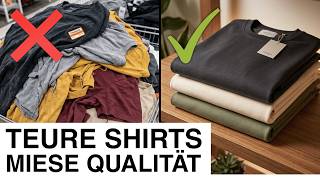 5 T-Shirt Marken, die du NIEMALS kaufen solltest (und 3 geheime Alternativen)