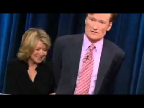 Conan and Martha "Folding T-Shirts Bobbing Apples"