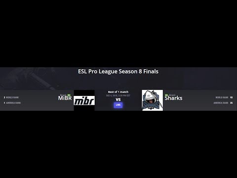 MiBR vs Sharks ESL Pro League Season 8 Finals