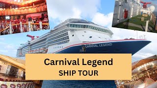 Carnival Legend Ship Tour | See Onboard Amenities & Areas!