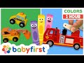 Toddler Learning Video COLOR CREW MAGIC Firefighters Vehicles Games 1 Hour BabyFirst TV