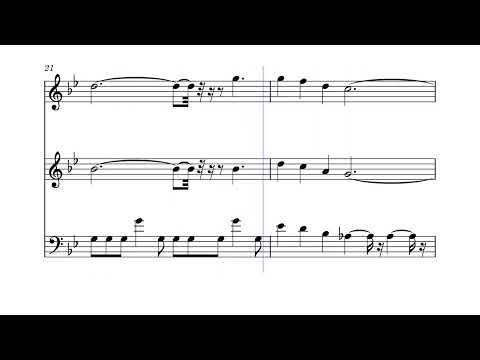 Street Fighter 2010 (NES), Track 01 – Junko Tamiya – Transcription