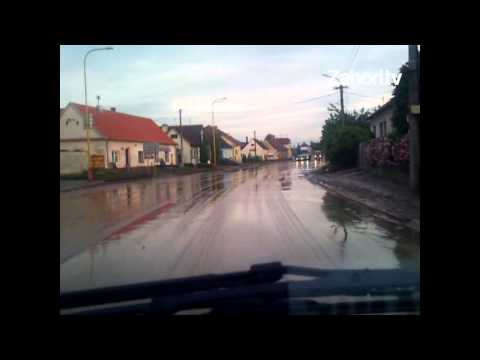 Búrka v Šaštíne-Strážoch (8.-9.6. 2012)