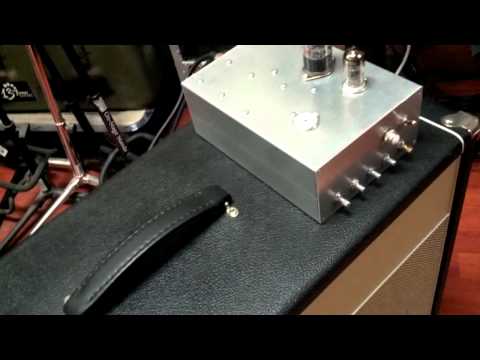 Hugh's custom low watt tube amp