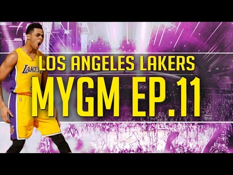 NBA 2K17 MyGM Ep. 11 - Los Angeles Lakers | Kevin Love PnR GOAT!