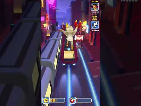 Free To Use Subway Surfers Gameplay For TikTok By Top 20 Global Player!