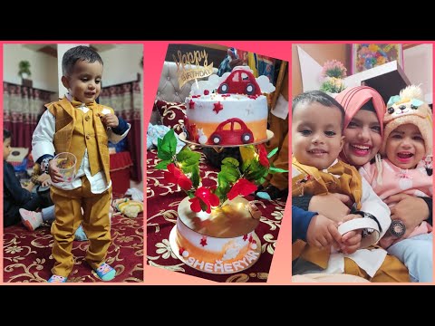Sheheryar's birthday vlog🤗||Cake cut krte waqt rone lga sheheryar 😇||Dua full masti mood mai 😍||vlog