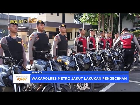 APEL KESIAPSIAGAAN ANTISIPASI BANJIR POLRES METRO JAKUT