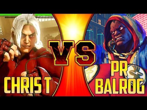SFV S2 ▰ Chris Tatarian Vs PR Balrog FT5【First To 5】Street Fighter V / 5