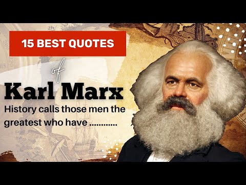 Quotes of Karl Marx ||  Karl Marx philosopher, economist, and revolutionary