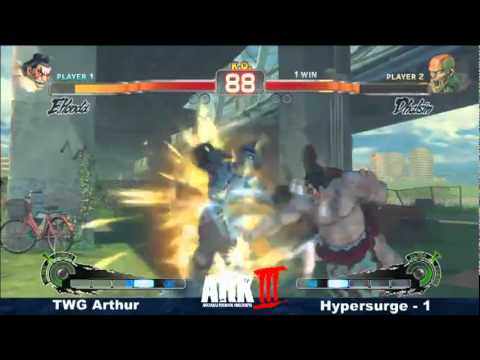 ARK III - Super Street Fighter IV - TWG Arthur vs. Hypersurge