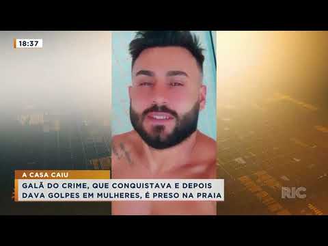 Galã do crime, que conquistava e depois dava golpes em mulheres, é preso na praia