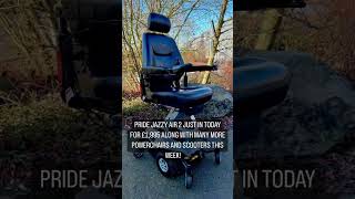 PRIDE JAZZY AIR 2 ELECTRIC WHEELCHAIR REFURBISHED WITH FREE UK DELIVERY! #wheelchair #wheelchairlife