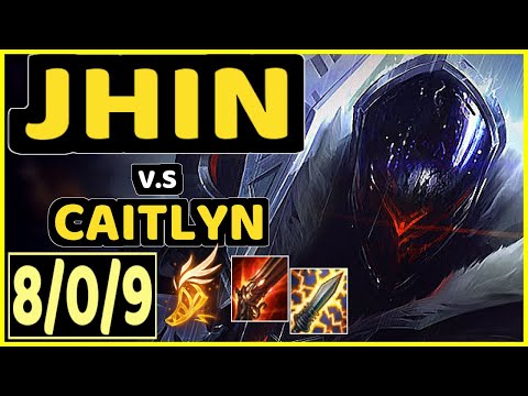 CODY SUN (JHIN) vs CAITLYN - 8/0/9 KDA BOTTOM ADC CHALLENGER GAMEPLAY - NA
