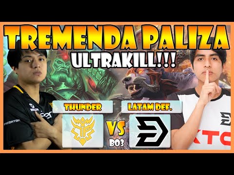 THUNDER PREDATOR VS LATAM DEFENDERS BO3[GAME 1] UPPER DIVISION : OGA DPC SOUTH AMERICA REGIONAL DOTA