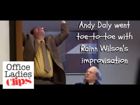 Rainn Wilson and Andy Daly Improvised This Scene - Ben Franklin - The Office Ladies Podcast Clips