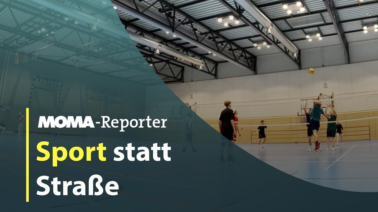 MOMA-Reporter: Sport statt Straße | ARD Morgenmagazin
