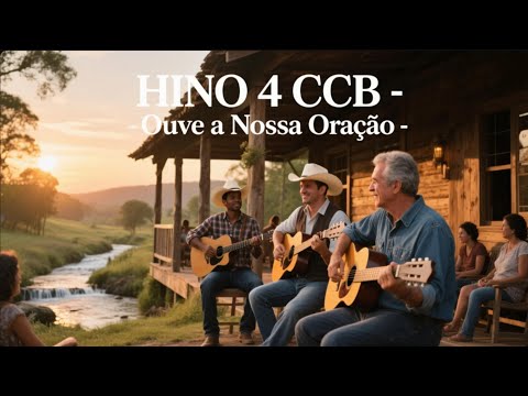 HINO 4 CCB   Ouve a Nossa Oração   HINÁRIO 5 COM LETRAS