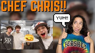 Chris makes matt and nick his favorite meal REACTION