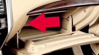 2015 Nissan Altima -  Trunk Release Power Cancel Switch