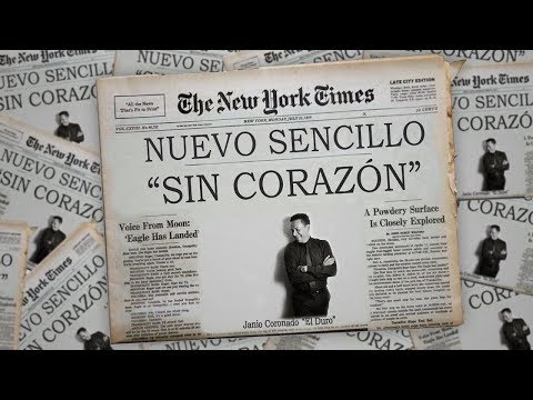JANIO CORONADO-Sin Corazón ( Lyric Official )
