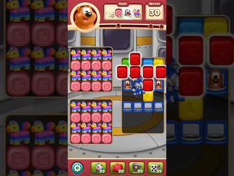 Toon Blast Level 3017 NO BOOSTERS- A S GAMING ✔️