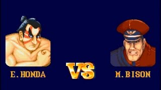 Download lagu Street Fighter II SNES - E. Honda vs. M. Bison - Hardest Setting (  Best Ending) mp3