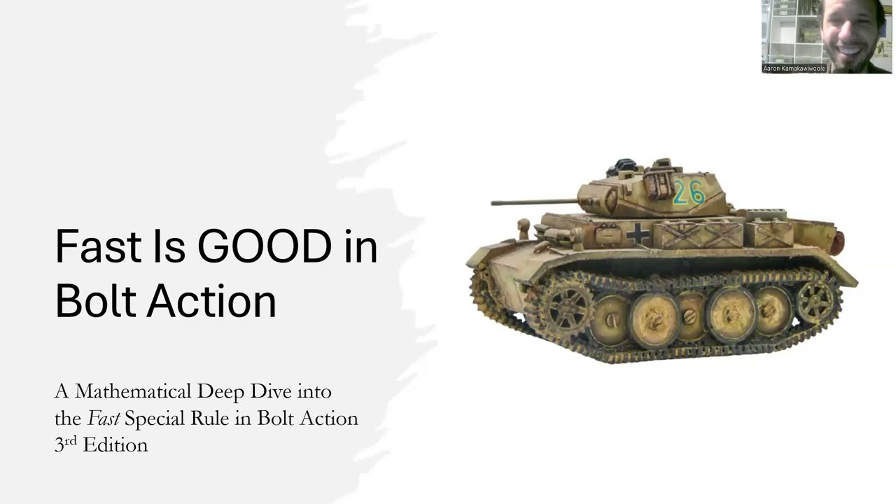 Fast Is GOOD in Bolt Action