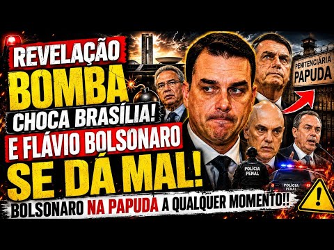 💣REVELAÇÃO BOMBA CHOCA BRASÍLIA E NOME DE FLÁVIO BOLSONARO VOLTA A SER CITADO EM RUMORES EXPLOSIVOS!