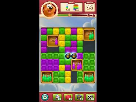 Toon Blast Level 2951 - NO BOOSTERS 🐻🐺🐱 | SKILLGAMING ✔️