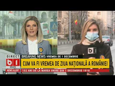 STIRI B1 ORA 9.00 DIN 1 DECEMBRIE:  FARA PARADA DE ZIUA NATIONALA