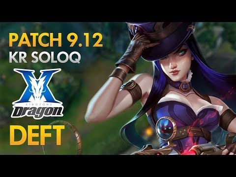 Kingzone Deft - Caitlyn Bot Lane - KDA 21/6/11