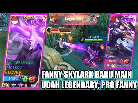 LAGI PUSH MMR MOSKOV KETEMU FANNY PRO, RIP MMR !! - MOBILE LEGENDS