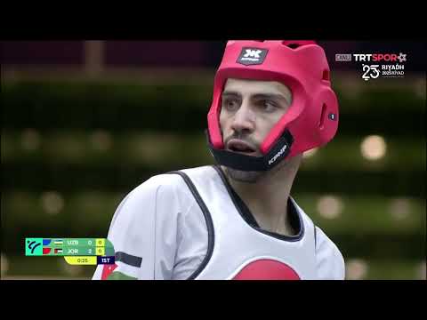Islamic Solidarity Games Riyadh - Taekwondo 74 kg Final Najmiddin Kosimkhojiev vs Zaid Abdul Kareem