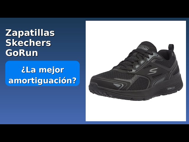 Vídeo relacionado con Skechers Tenis Go Run Consistent 2.0 para Hombre - SilveSneaker, Tela de Cuero Azul Marino, 45 EU