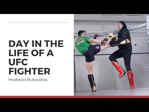 A day in the life of a UFC fighter | Quarantine