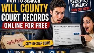 How to search Will County court records online for free
