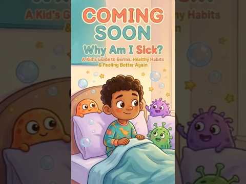 Thumbnail for New Children’s Book About Germs | Why Am I Sick? Coming Soon! #mglit #kidsread #books #tv #fyp