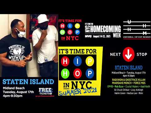 Raekwon & Ghostface Killah Live in Concert Aug 17th | Streaming LIVE