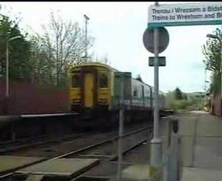 Class 150279 at Shotton High Level